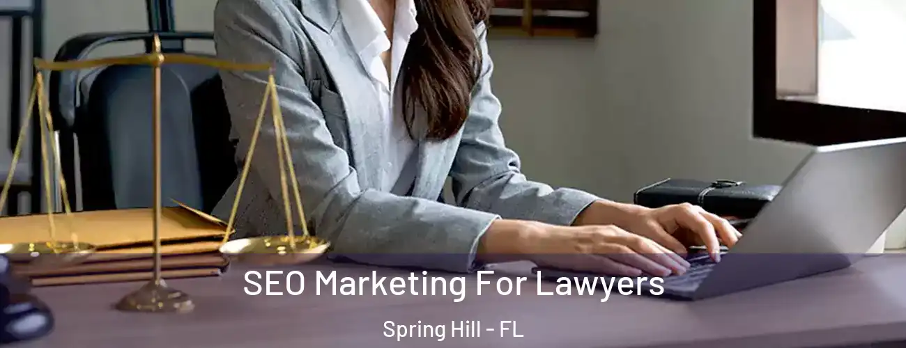  SEO Marketing For Lawyers Spring Hill - FL
