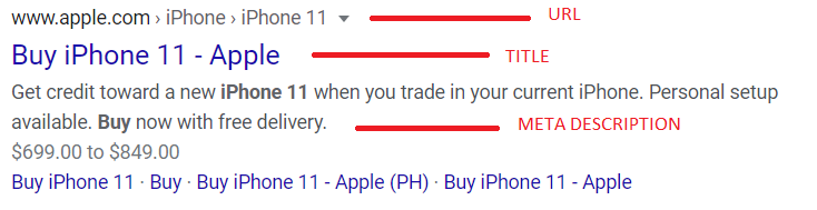meta data sample seo