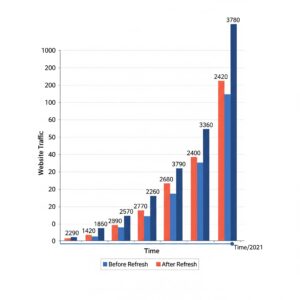 A flowchart outlining the steps to acquire high-quality backlinks by analyzing competitors and creating superior content.