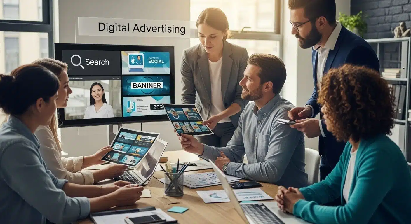 digital advertising teamwork