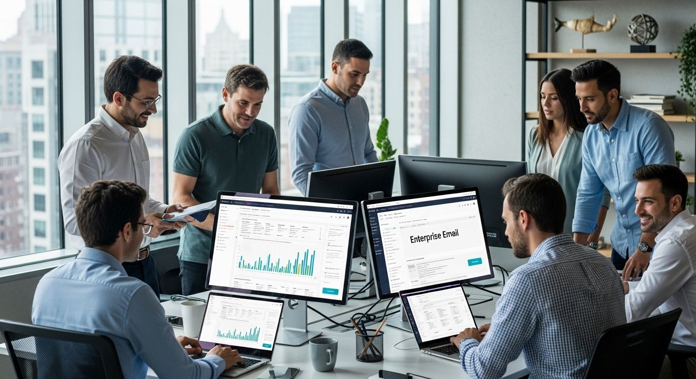 enterprise email marketing office teamwork