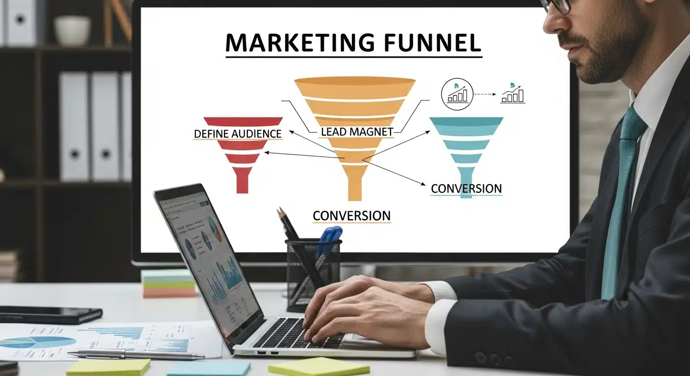 marketing funnel workflow