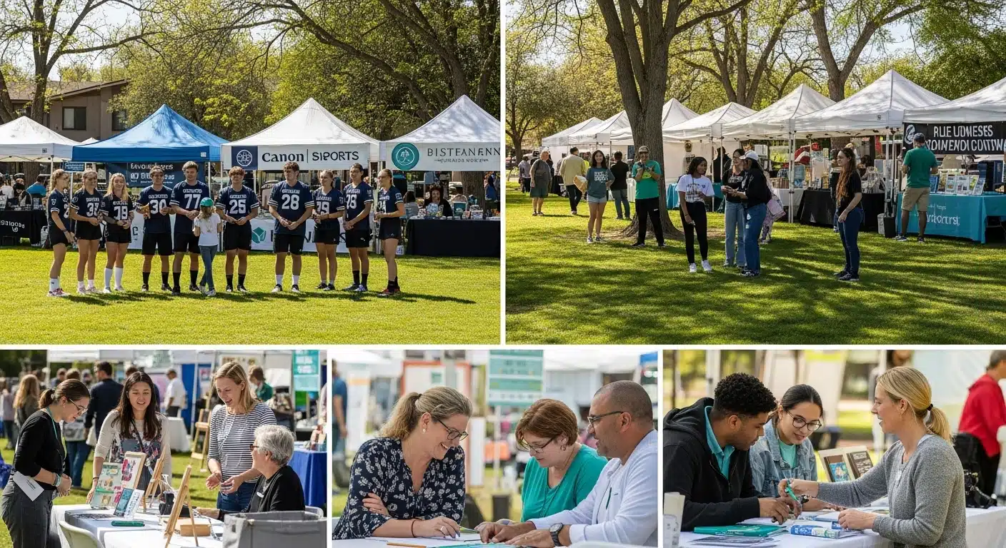 local sponsorship, community engagement, small business fair
