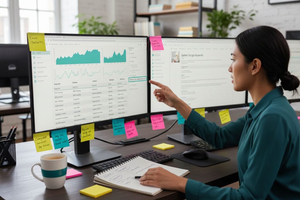tracking keyword rankings dashboard help