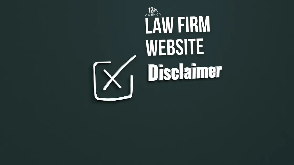 Law Firm Website Disclaimer