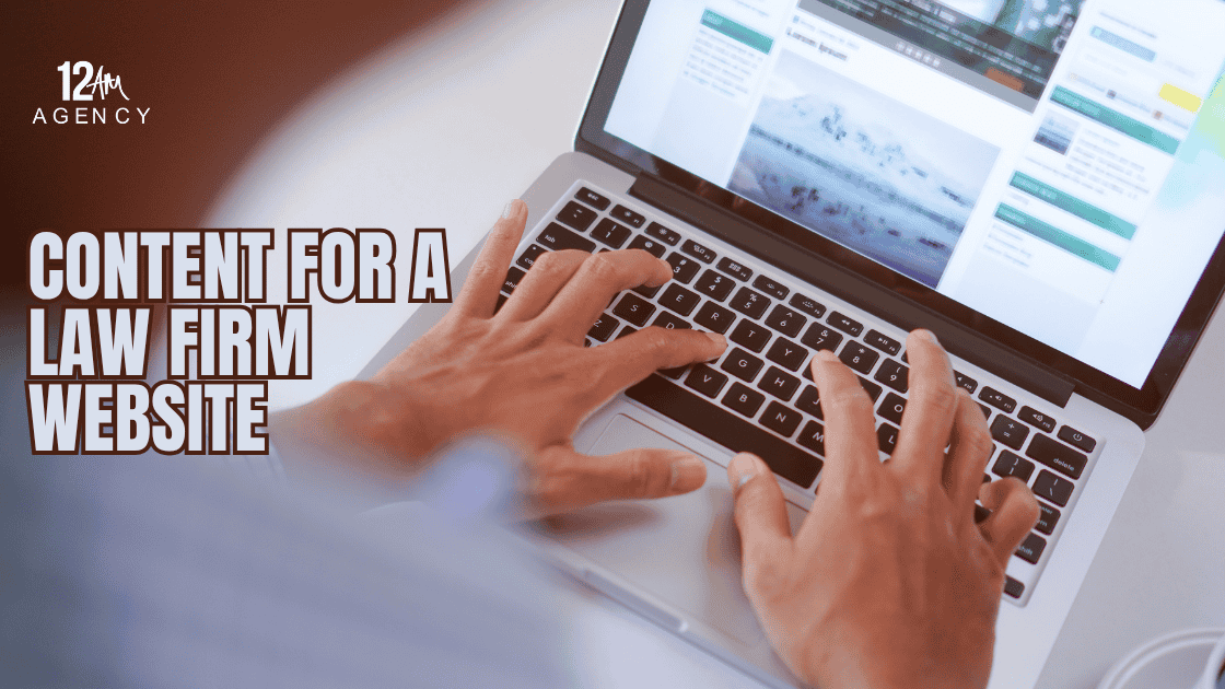 content for a law firm website