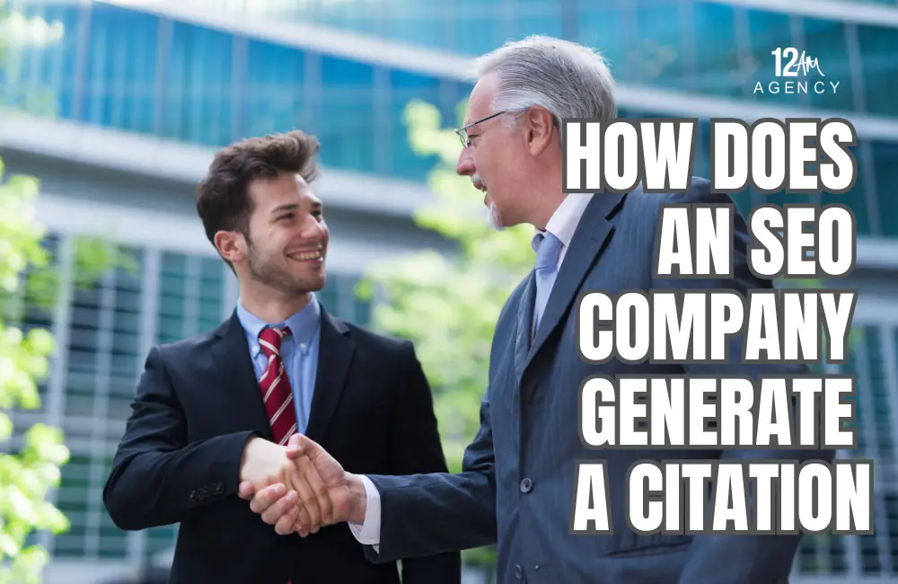 How Does an SEO Company Generate a Citation