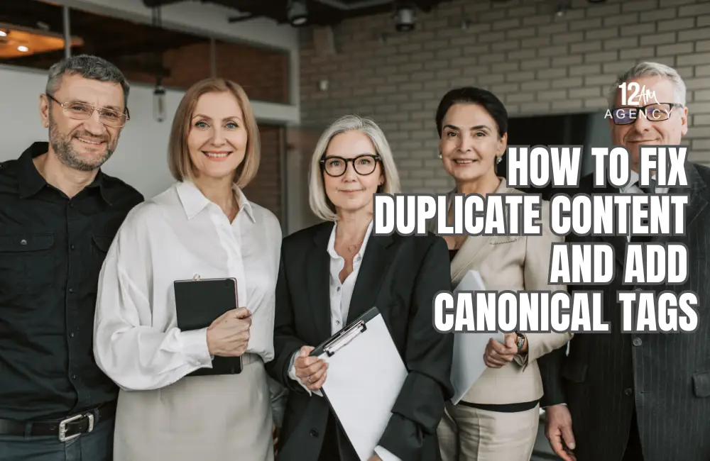 How to Fix Duplicate Content and Add Canonical Tags