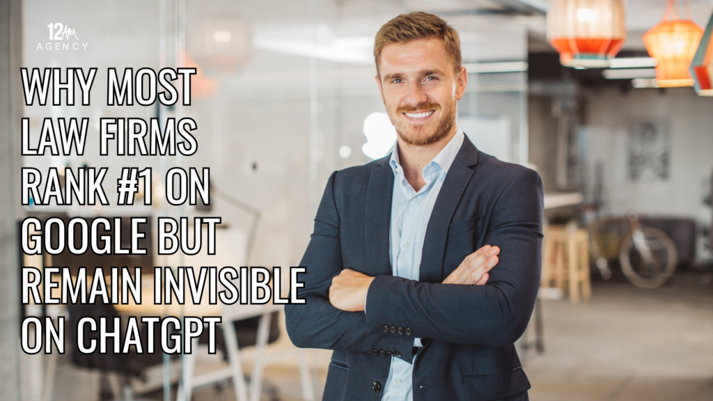 Why Most Law Firms Rank #1 on Google But Remain Invisible on ChatGPT