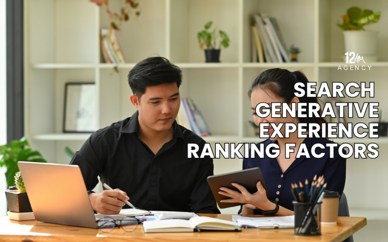 Search Generative Experience Ranking Factors