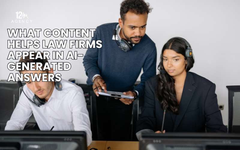 What Content Helps Law Firms Appear in AI-Generated Answers